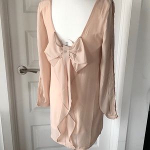 NWT Xenia Boutique Beige Dress